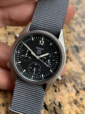 Vintage Seiko RAF pilot chronograph mk1 mens watch 
