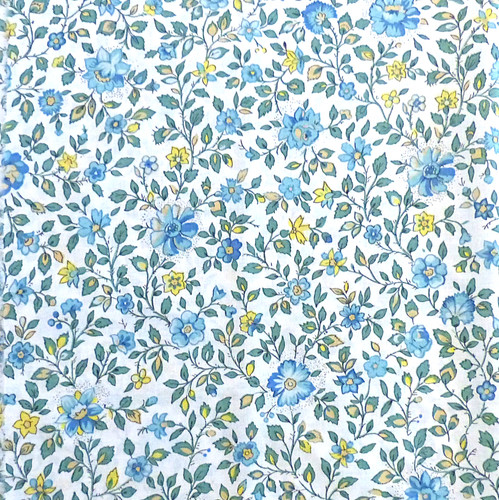 Vintage 80s sanderson blue - sanderson,