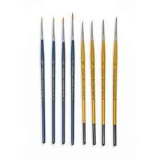 Artmaster Fine Detail Miniature Model Hobby Paint Brush Set of 8