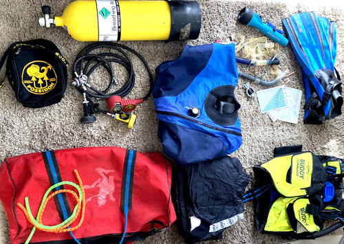 Dive gear lot dui drysuit - dive,