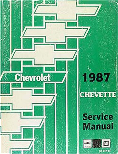 1987 chevette shop - shop, manual