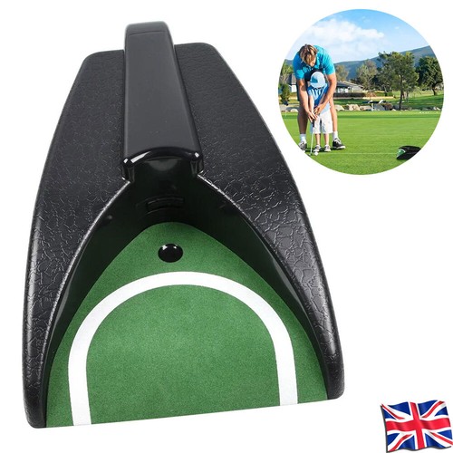 Golf putting practice - practice, hole