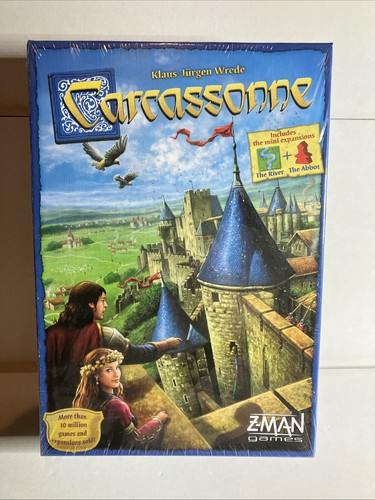 Carcassonne board game - carcassonne, z-man
