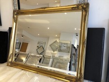 large gold gilt mirror
