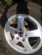 SAAB 9-5 1998-2010 15 INCH ALLOY WHEEL - SINGLE 12785708 REF 4607