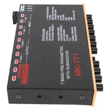 Pre Amp Car Graphic Equalizer