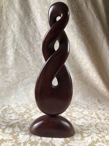 Maori pikorua wood carving - pikorua,