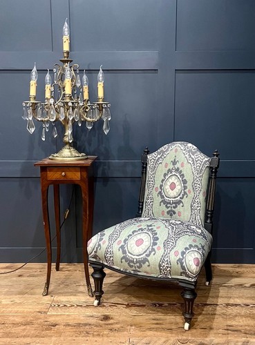 English victorian ebonised - an,