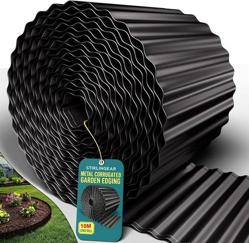 10m metal garden lawn - lawn, edging