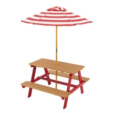 Kids Wooden Picnic Table with