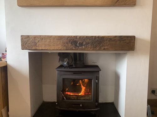 Hollow oak beam bespoke - oak, /