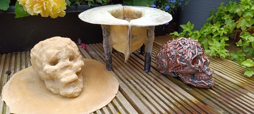 Latex and fibreglass - fibreglass, garden