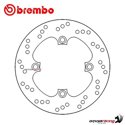 Brembo serie oro rear fixed - serie,