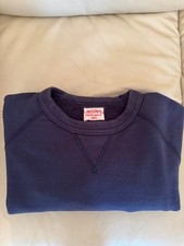 Real McCoy's 10oz Loopwheeled Crewneck Sweatshirt***Size Small