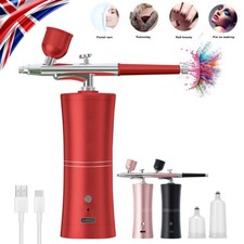 Mini Airbrush Compressor Kit Spray Gun Air-Brush Paint Tattoo Nail Art Handheld^