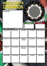 Darts Fundraising Scratch