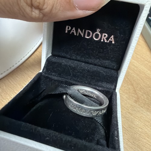 Emporio armani silver - armani, ring