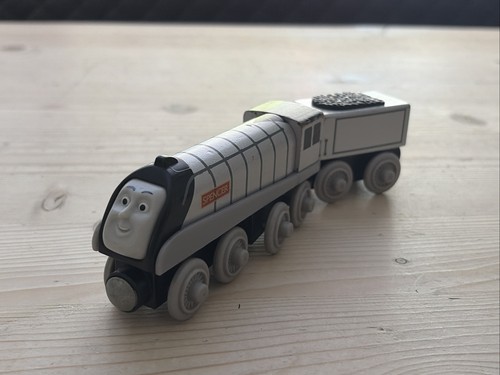 Thomas wooden railway - wooden, silver