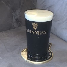 1980s Guinness Bar Top Pub Pump Font LED Light Man Cave Pub Vintage