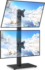 5Rcom Dual Monitor Stand for 13-38 Inch Screens, Vertical for... 