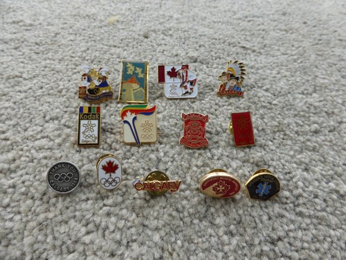 Winter olympic badges calgary - olympic,