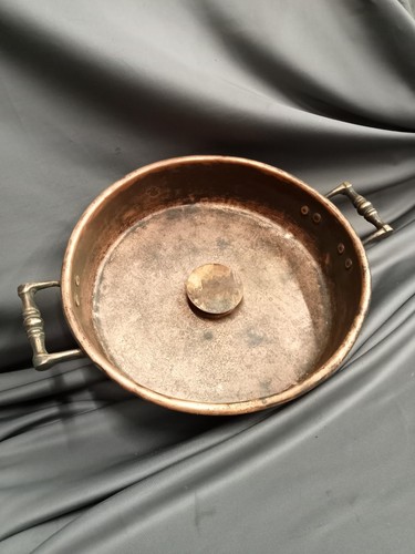 Deep copper bathroom - copper, bowl