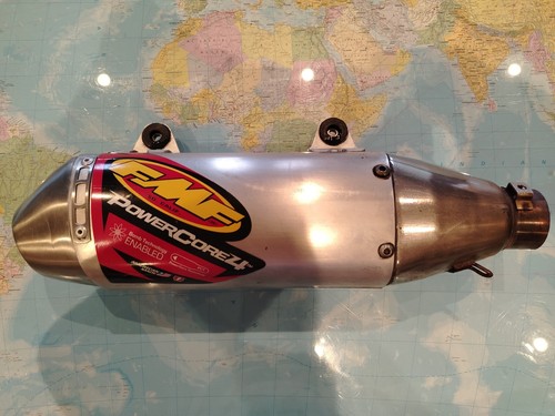 Ktm exc fmf slip silencer - ktm, on