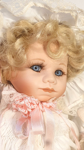 Porcelain doll emma - doll, "emma"