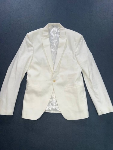 Zara blazer mens white - blazer,