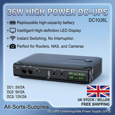 36W Mini UPS DC Backup Power
