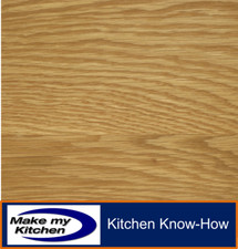 Strata 40mm Solid Rustic Oak Worktop & Upstands- Quality Branded Worktop