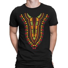 Tribal Dashiki Traditional African Heritage Fancy Costume Mens T-Shirts #TA-56