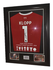 Jurgen Klopp Hand Signed