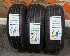 3 x 165 70 R10 Nankang Econex