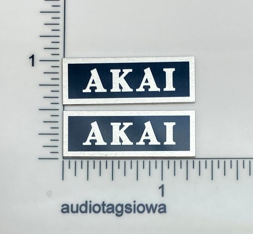 Akai speaker badge custom made - akai,