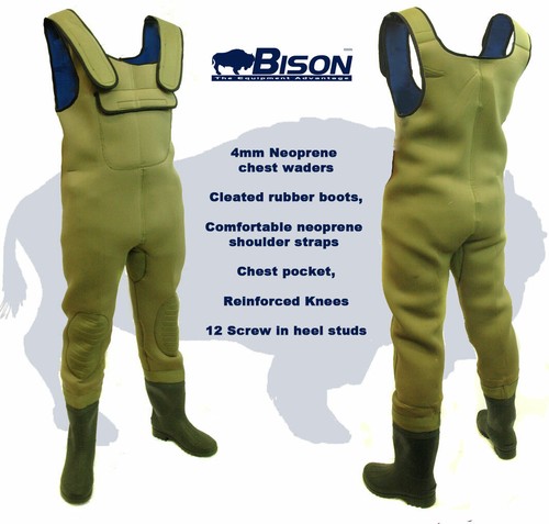 Bison 4mm neoprene chest - bison,