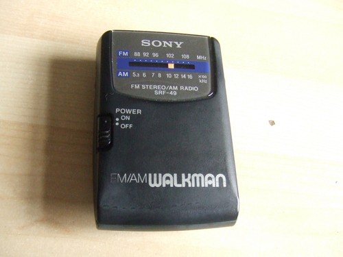 Retro sony srf fm - sony, am