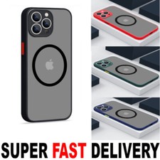 For Apple iPhone Phone CASE Shockproof Magsafe With Ring 15 14 13 12 11 PRO Max
