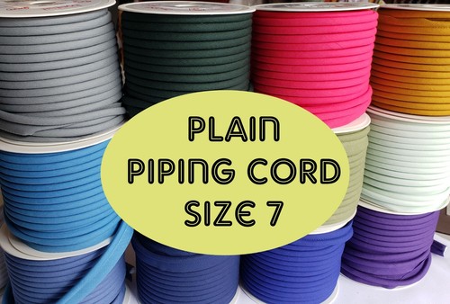 7mm plain flanged - piping, cord