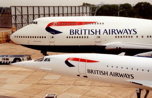 British airways concorde - british,