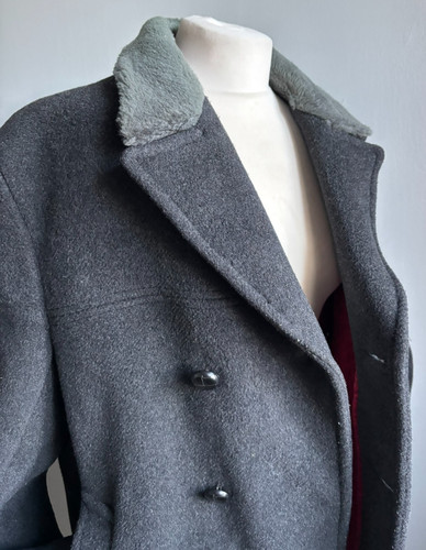 Vintage wool donkey - wool,