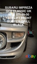 SUBARU IMPREZA GC8 CLASSIC UK WRX STI 99-00 FACELIFT FRONT BUMPER GRILL BLACK