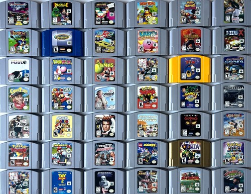 Nintendo n64 original video - 64,