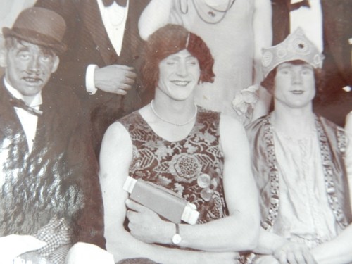 Art deco navy drag queens - art,