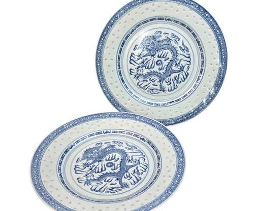 Chinese jingdezhen plates - chinese,
