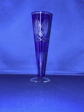 VINTAGE BOHEMIAN COBALT BLUE