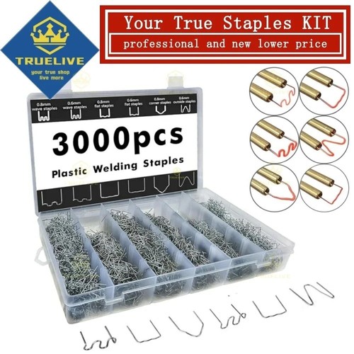 3000pcs hot stapler staples - 3000pcs,