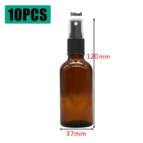 10x amber glass - spray, bottle