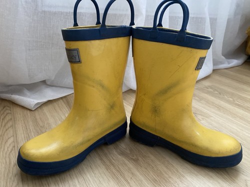 Hatley yellow kids wellington - hatley,