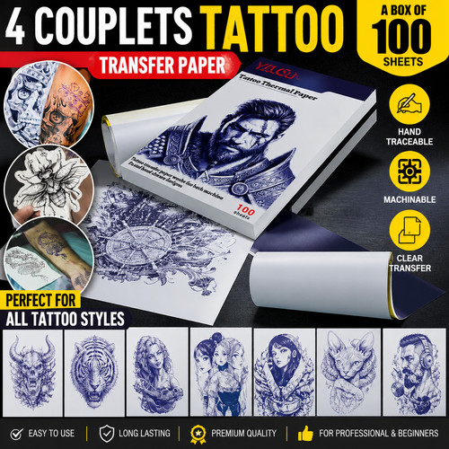 Tattoo transfer paper - a4, 100